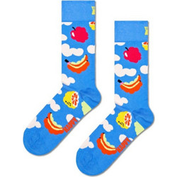 Happy Socks Cloudy Fruit Ανδρικές Κάλτσες Ψηλές με Σχέδια Γαλάζιες P001551