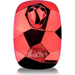 ikoo Pocket Glamour Dragon Lady Black Βούρτσα Μαλλιών για Ξεμπέρδεμα Κόκκινη