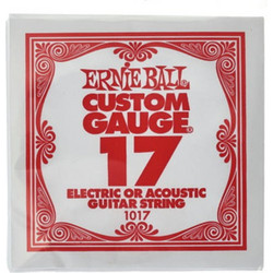 Ernie Ball 1017 Σετ 6 Χορδές Ακουστικής / Ηλεκτρικής Κιθάρας Nickel Plated Steel