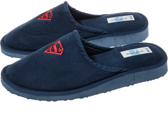 Amaryllis Slippers Χειμερινές Ανδρικές Παντόφλες Navy Μπλε 5311-20