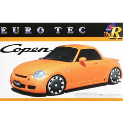 Aoshima Daihatsu Copen EURO TEC Συναρμολογούμενο Πλαστικό Μοντέλο Αυτοκίνητου 1:24
