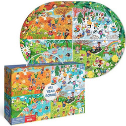 Παιδικό Puzzle Dodo Οι Εποχές 100 Κομμάτια