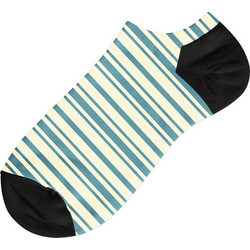 Dimisocks Do You Dare Zebra Ανδρικές Κάλτσες Κοντές Μπεζ 50004