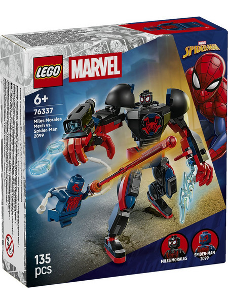 Lego Marvel Spider-Man Miles Morales Mech vs. Spider-Man 2099 για 6+ Ετών 76337
