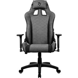 Archos Καρέκλα Gaming Υφασμάτινη με Ρυθμιζόμενα Μπράτσα Γκρι Μαύρη