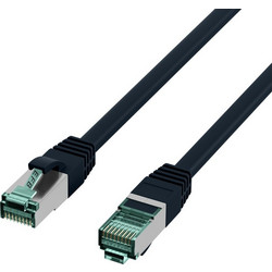 EFB Elektronik S/FTP Cat.6a Καλώδιο Δικτύου Ethernet 1.5m Black MK6001.1.5B