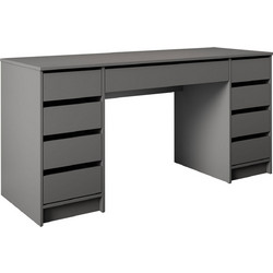 PoliHome Ada Γραφείο Υπολογιστή Ξύλινο 154x55x76cm 163087429
