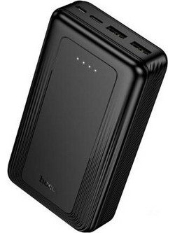 Hoco J165A Honey Power Bank 20000mAh με 2 Θύρες USB-A & 2 Θύρες USB-C Black