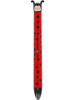 Legami Click & Clack Lady Bug Στυλό Διαρκείας 1mm Πολύχρωμο CLICK0030