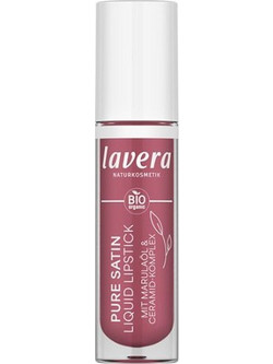 Lavera Pure Satin 03 Wild Mauve Satin Κραγιόν Liquid 4ml
