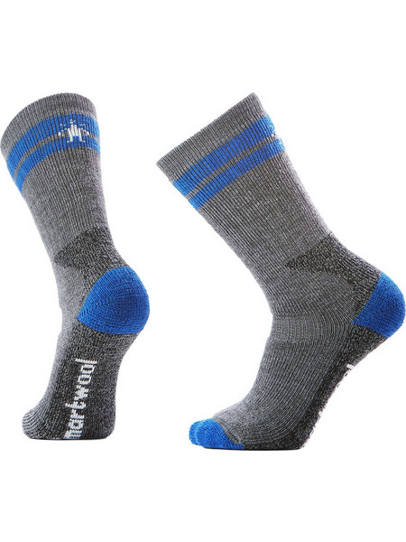 Smartwool Ανδρικές Κάλτσες Ψηλές με Σχέδια Ανθρακί SW002890052