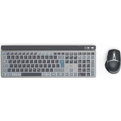 Hama WKM-750 Grey Ασύρματο Σετ Πληκτρολόγιο & Ποντίκι