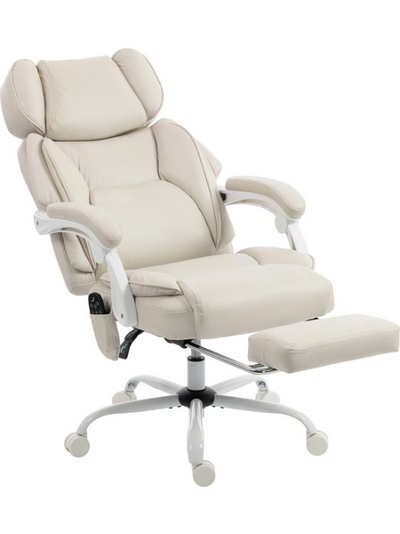 Scruffs Καρέκλα Διευθυντική με Ανάκλιση Μπεζ 921-951V91CW