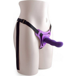 Toyz4lovers Active Love Harness Strap On με Dildo 12.5cm Μωβ