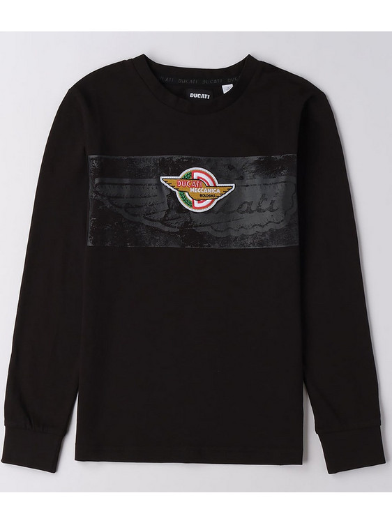 Ducati Παιδικό T-Shirt Μακρυμάνικο Μαύρο GF623-00-0658-130765