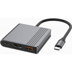 Cablexpert A-CM-COMBO3-05 USB-C Docking Station με HDMI PD