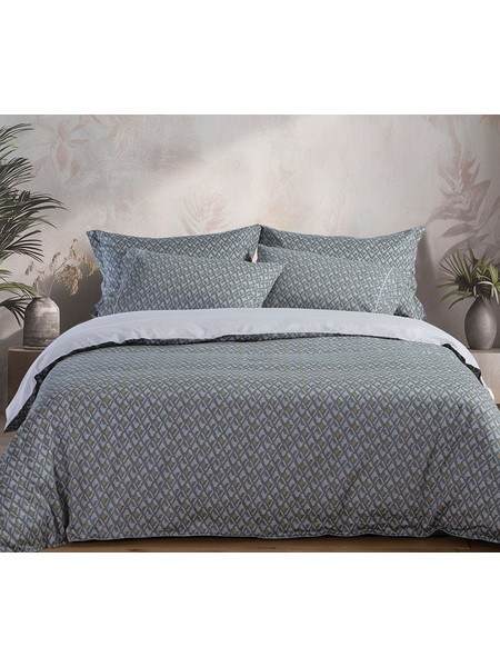 Nef-Nef Σετ Σεντόνια Υπέρδιπλα Βαμβακερά 240x270 Dominat Silver Grey