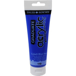 Daler-Rowney Graduate 110 Cobalt Blue Ακρυλικό Χρώμα Ζωγραφικής 120ml