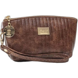 Fragola PC013LN Γυναικείο Νεσεσέρ 16x4x9cm Καφέ