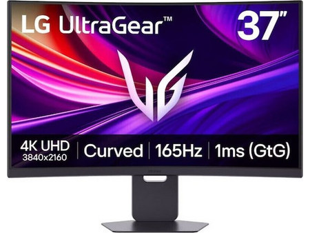 LG UltraGear 37G800A-B VA HDR Curved Gaming Monitor 36.5" 3840x2160 4K UHD 165Hz 1ms