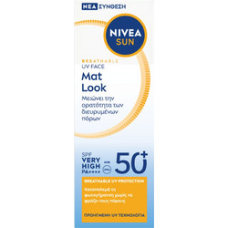 Nivea Sun Mat Look Αντηλιακή Κρέμα Προσώπου SPF50+ 40ml