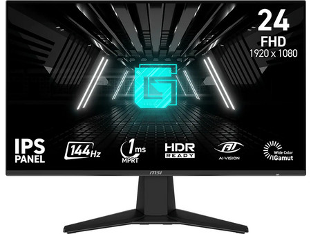 MSI G242L E14 IPS HDR Gaming Monitor 23.8" 1920x1080 FHD 144Hz 1ms
