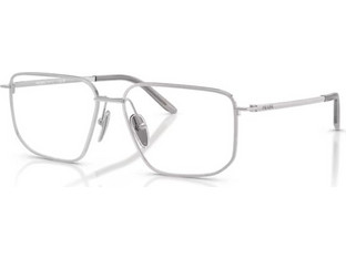 Prada PRC52V 1BC1O1 Ανδρικός Σκελετός Γυαλιών Οράσεως Μεταλλικός Ασημί