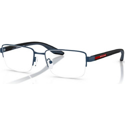 Prada PS51SV TFY1O1 Ανδρικός Σκελετός Γυαλιών Οράσεως Κοκάλινος Μπλε