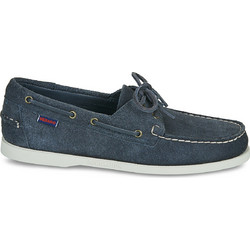 Sebago Portland Flesh Out Ανδρικά Μοκασίνια Boat Shoes Καστόρινα Navy Μπλε 7111PTW-A97