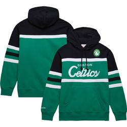 Mitchell & Ness Ανδρικό Αθλητικό Φούτερ με Κουκούλα Πράσινο FPHD6293-BCEYYPPPKYGN