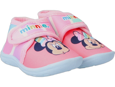 Arditex Minnie Mouse Χειμερινές Παιδικές Παντόφλες Μποτάκια για Κορίτσι Ροζ WD13223
