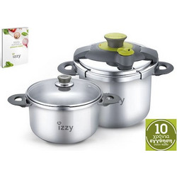 Izzy Natura Χύτρες Ταχύτητας Set Quattro