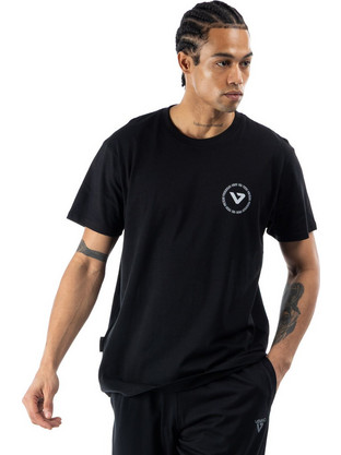 Venimo Ανδρικό Αθλητικό T-Shirt Μαύρο 126MSS-757-071