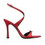 Envie Shoes Γυναικεία Πέδιλα Κόκκινα με Λεπτό Ψηλό Τακούνι E02-22087