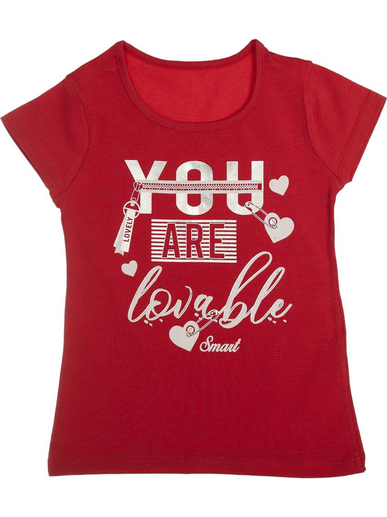 Joom Παιδικό T-Shirt Κοντομάνικο Κόκκινο 33122551