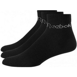 Reebok Active Core Ανδρικές Κάλτσες Κοντές με Σχέδια Μαύρες 3Pack FL5226