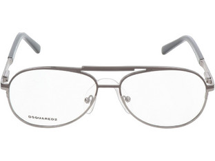 Dsquared2 DQ5239-9 Ανδρικός Σκελετός Γυαλιών Οράσεως Μεταλλικός Ασημί