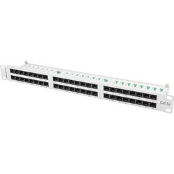Lanberg PPU5-1048-S Ethernet Patch Panel Rack 1U 19" 48 Θυρών Cat.5e Unshielded UTP