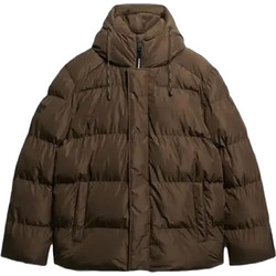 Superdry Ανδρικό Μπουφάν Χειμωνιάτικο Puffer Καφέ M5012285A-H1D