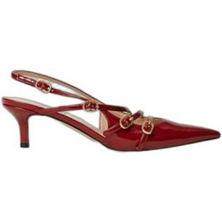 TWINSET Γόβες Slingback Λουστρίνι με Τακούνι Στιλέτο Κόκκινες 242TCP112-11755