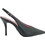 Tamaris Γόβες Slingback Δερμάτινες με Τακούνι Στιλέτο Μαύρες 1-29642-46-003