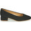 JB Martin Catel Γόβες Suede με Χοντρό Χαμηλό Τακούνι Μαύρες ADJ401-11
