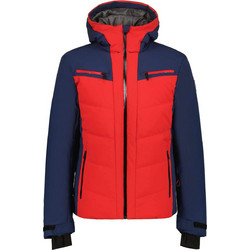 Icepeak Ανδρικό Μπουφάν Χειμωνιάτικο Puffer Μπλε Κόκκινο 8-56117-839-393