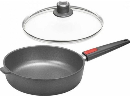 WOLL Titanium Nowo Τηγάνι Αλουμινίου Titanium Επίστρωση με Καπάκι 26cm NB-NTI-1726-L
