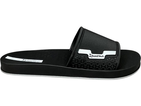 Ipanema Sporty Ad Ανδρικές Παντόφλες Καλοκαιρινές Αντιολισθητικές Κολυμβητηρίου Μαύρες 780-26308 83777-BP055
