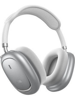 Hoco W68 Calma Ασύρματα Bluetooth Ακουστικά Over Ear με Noise Cancelling Ασημί