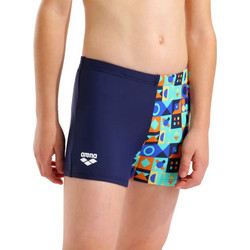 Arena Pieces Swim Αθλητικό Παιδικό Μαγιό Boxer για Αγόρι Navy Μπλε Τιρκουάζ 010697-750
