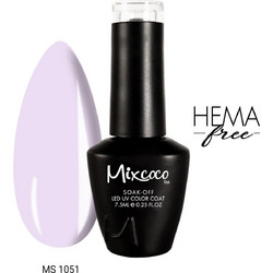 Mixcoco SC-1051 Ημιμόνιμο Βερνίκι Νυχιών 7.5ml