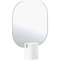 Zone Denmark Επιτραπέζιος Καθρέπτης Μακιγιάζ 20x26.5cm Time White
