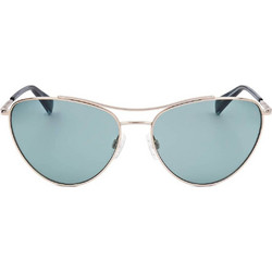 Rag & Bone RNB1065GS OGA Γυναικεία Γυαλιά Ηλίου Cat Eye Μεταλλικά Ασημί με Μπλε Φακό